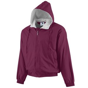 Augusta Sportswear 3281 - Youth Hooded Taffeta Jacket/Fleece Lined