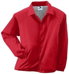 Augusta Sportswear 3101 - Youth Nylon Coaches Jacket Rojo