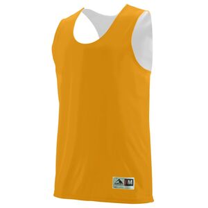 Augusta Sportswear 148 - Musculosa Reversible que absorbe la humedad  Gold/White