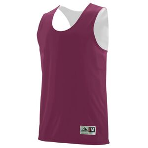Augusta Sportswear 149 - Musculosa reversible absorbente para jóvenes  Maroon/White