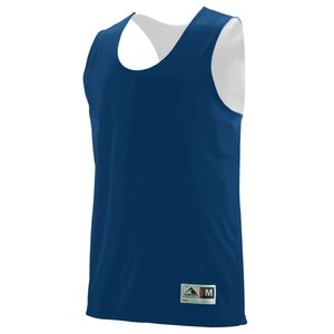 Augusta Sportswear 149 - Musculosa reversible absorbente para jóvenes  Navy/White