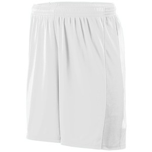 Augusta Sportswear 1606 - Youth Lightning Short White/White