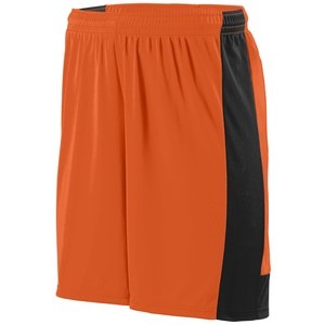 Augusta Sportswear 1606 - Youth Lightning Short Orange/Black