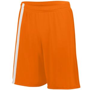 Augusta Sportswear 1622 - Attacking Third Short Power Orange/ White