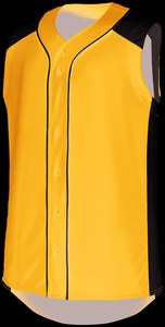 Augusta Sportswear 1662 - Sleeveless Slugger Jersey Royal/White