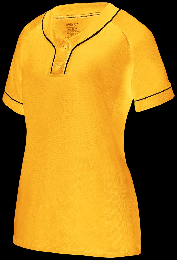 Augusta Sportswear 1671 - Girls Overpower Two Button Jersey