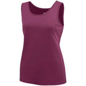 Augusta Sportswear 1705 - Musculosa para entrenar de mujer  Granate