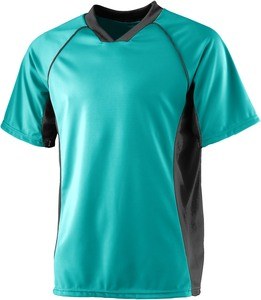 Augusta Sportswear 243 - Wicking Soccer Jersey Teal/Black