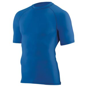 Augusta Sportswear 2600 - Hyperform Compression Short Sleeve Shirt Real Azul