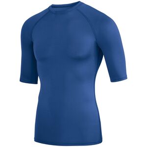 Augusta Sportswear 2607 - Youth Hyperform Compression Half Sleeve Shirt Royal blue