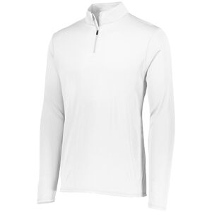 Augusta Sportswear 2786 - Pullover de un cuarto de cierre para jóvenes  Blanco