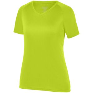 Augusta Sportswear 2792 - Ladies Attain Raglan Sleeve Wicking Tee Lime