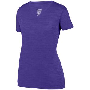 Augusta Sportswear 2902 - Ladies Shadow Tonal Heather Training Tee Púrpura
