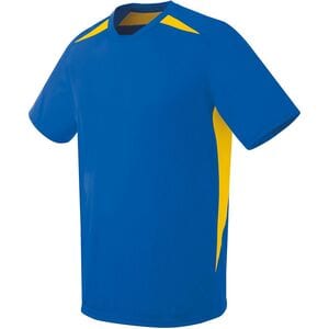 HighFive 322871 - Youth Hawk Jersey Royal/Athletic Gold