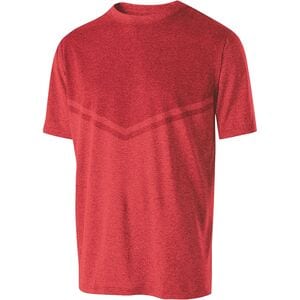 Holloway 222637 - Youth Seismic Shirt Scarlet Heather