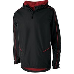 Holloway 229216 - Youth Wizard Pullover Black/Scarlet