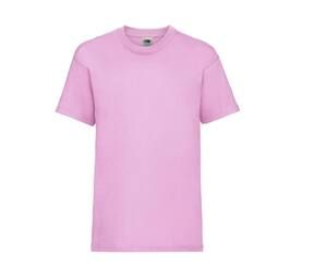 Fruit of the Loom SC231 - Value Weight Kinder T-Shirt Light Pink