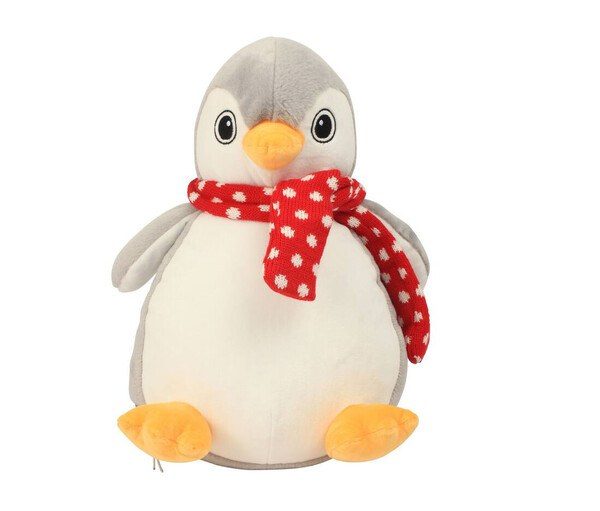 Mumbles MM566 - Cuddly Penguin Plush with Customizable Tummy