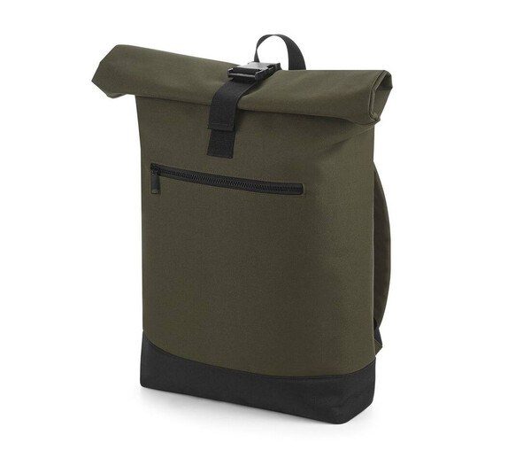 Bag Base BG855 - Versatile Roll-Top Backpack with Padded Laptop Pocket