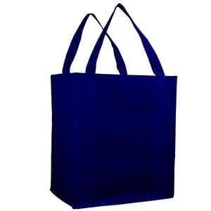 Q-Tees Q127200 - Tote bag with PL Bottom Navy