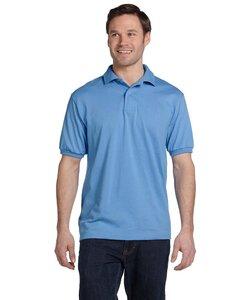 Hanes 054X - Blended Jersey Sport Shirt Carolina del Azul