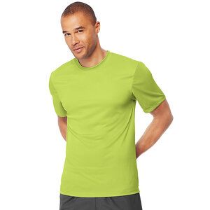 Hanes 4820 - Cool Dri® Short Sleeve Performance T-Shirt Seguridad Verde
