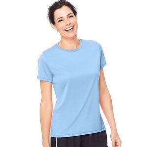 Hanes 4830 - Ladies' Cool Dri® Short Sleeve Performance T-Shirt Azul Cielo