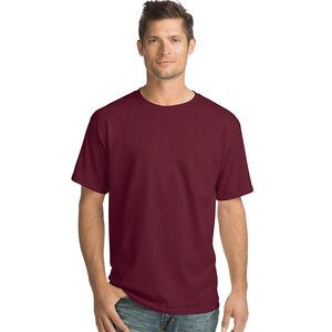 Hanes 5280 - ComfortSoft® Heavyweight T-Shirt Maroon