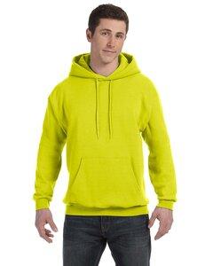 Hanes P170 - EcoSmart® Hooded Sweatshirt Safety Green