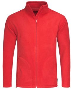 Stedman STE5030 - Active fleece jacket for men Scarlet Red