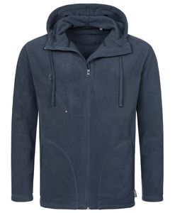 Stedman STE5080 - Active Men's Hooded Fleece Jacket Blue Midnight