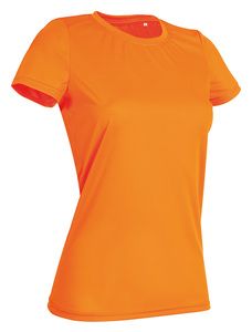 Stedman STE8100 - ss active sports-t women's round neck t-shirt Cyber Orange