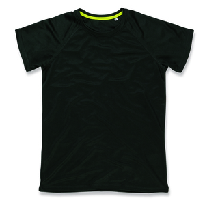 Stedman STE8500 - T-shirt met ronde hals voor vrouwen Active-Dry Zwart Opaal