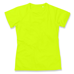 Stedman STE8500 - Rundhals-T-Shirt für Damen Active-Dry Cyber Yellow