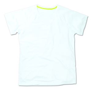 Stedman STE8500 - Rundhals-T-Shirt für Damen Active-Dry Weiß