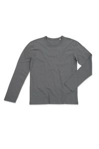Stedman STE9040 - Morgan ls men's long sleeve t-shirt Slate Grey