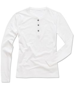 Stedman STE9580 - Long sleeve with buttons for women Stedman - SHARON HENLEY White