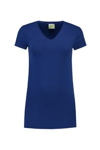 Lemon & Soda LEM1262 - T-shirt med V-udskæring til kvinder Royal Blue