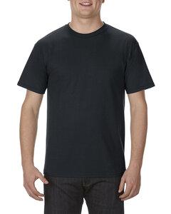 Alstyle AL1701 - T-Shirt adulte 5,5 oz, 100% coton filé doux Noir
