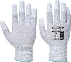 Portwest A198 - Antistatic PU Fingertip Glove