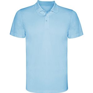 Roly PO0404 - MONZHA Short-sleeve technical polo-shirt Sky Blue