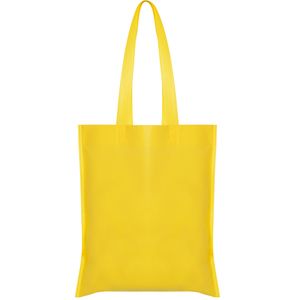 EgotierPro BO7506 - CREST Heat-sealed bag without gusset Yellow