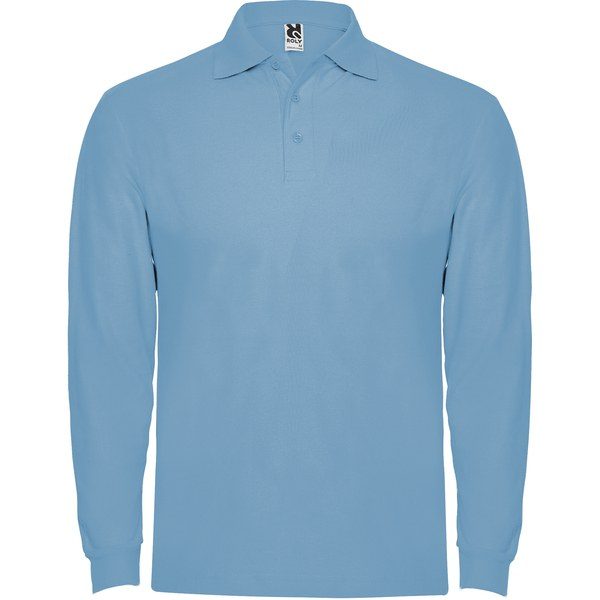 Roly PO6635 - Classic Comfort Long-Sleeve Polo with Ribbed Details