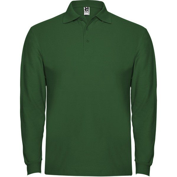 Roly PO6635 - Classic Comfort Long-Sleeve Polo with Ribbed Details