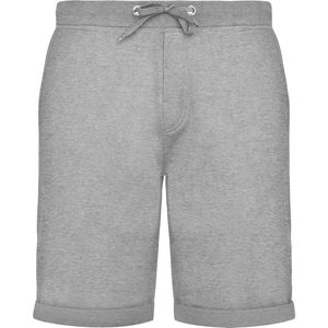 Roly BE0449 - SPIRO Sports shorts with elastic waistband and adjustable drawcord Heather Grey