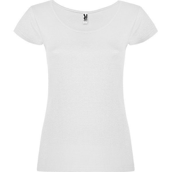 Roly CA6647 - GUADALUPE Short-sleeve t-shirt with ribbed crew and wide neckline