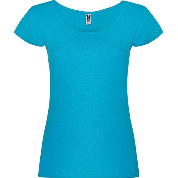 Roly CA6647 - GUADALUPE Short-sleeve t-shirt with ribbed crew and wide neckline