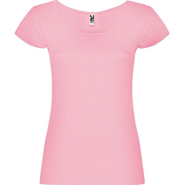 Roly CA6647 - GUADALUPE Short-sleeve t-shirt with ribbed crew and wide neckline