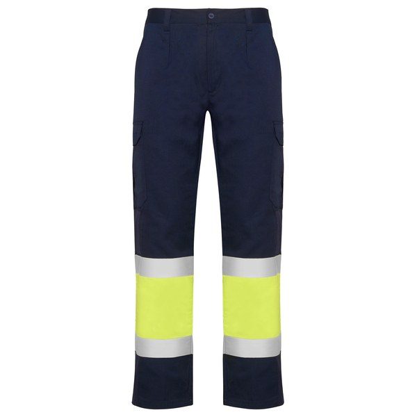 Roly HV9300 - NAOS Multi-pocket high-visibility summer trousers