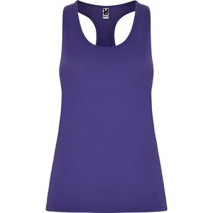 Roly CA6656 - AIDA Racerback sports tank top in cotton touch polyester Purple